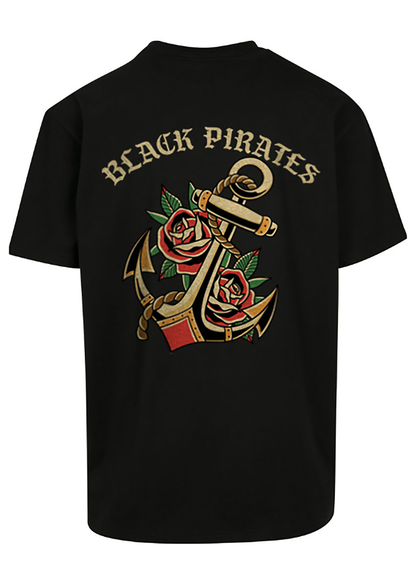 Anchor Oversized Tee Black