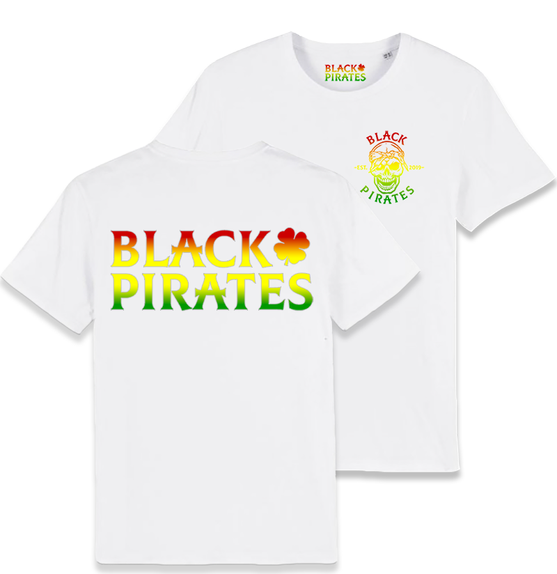 Oversized T-shirt Red Gold Green Lil Pirate